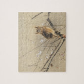 西村グーンの早咲きヴィンテージフクロウ ジグソーパズル (縦)