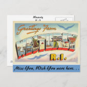 西欧からの挨拶 ポストカード (正面/裏面)