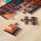 西欧の冒険家4 ジグソーパズル (側面)