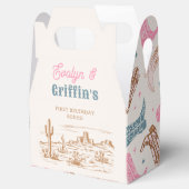 西欧の合同誕生日パーティーの好意ボックス フェイバーボックス (オープン)