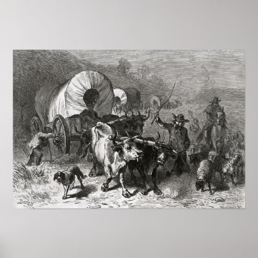 西欧への移住 ポスター (正面)