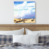 西欧アートNCワイエス「カバードワゴン」 キャンバスプリント (インサイチュ (寝室))