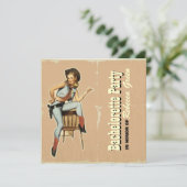 西欧諸国のカウボーイのバチェロレッテ 招待状 (スタンド正面)