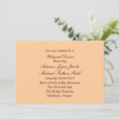 西欧諸国のカウボーイの結婚式のリハーサルの夕食 招待状 (スタンド正面)