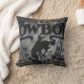 西欧諸国のスタンピードの馬のカウボーイのロデオ クッション (ブランケット)