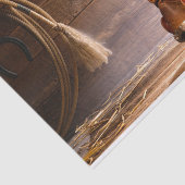 西欧諸国の茶色の納屋の木製のカウボーイ・ブーツ 薄葉紙 (詳細)