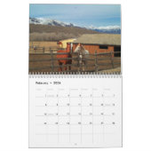 西欧諸国場面 カレンダー (2月 2026)