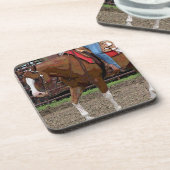 西欧馬のマンガ効果 コースター (左側)