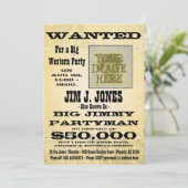 西洋のパーティー欲しいポスター招待状カード 招待状 (スタンド正面)