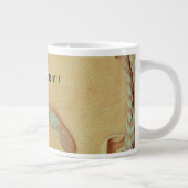 西洋のマグカップ。私は国が大好き！ ジャンボコーヒーマグカップ (右)