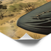 西洋の愛のためのサドル：野生の西ささやき ポスター (コーナー)