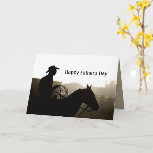 西洋の父の日 カード (黄色い花)