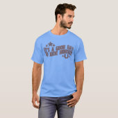 西洋の馬術 ウエスタンライディングは楽しい Tシャツ (正面フル)