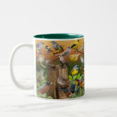 西洋の鳴き鳥 ツートーンマグカップ (左)