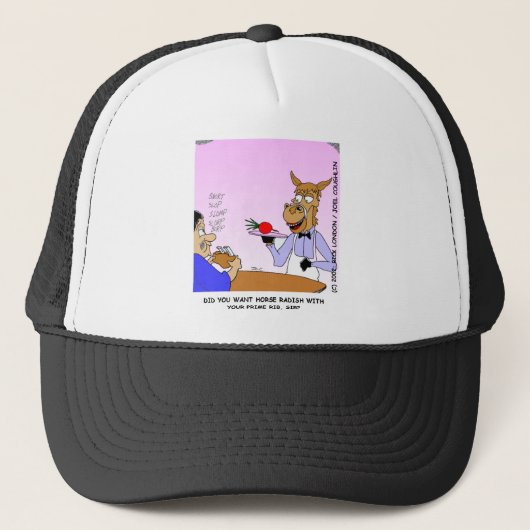 西洋わさびの面白いギフト&コレクション キャップ (正面)