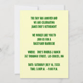 西洋をテーマにしたパーティの招待状〜 EZ2カスタマイズ 招待状 (裏面)