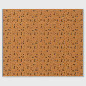 西洋スタイル模様 ラッピングペーパー (フラット)