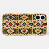 西洋タイル柄の愛好家 Case-Mate iPhoneケース (裏面 (横))