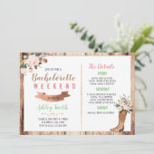 西洋バチェロレッテと旅程の招待 招待状 (スタンド正面)