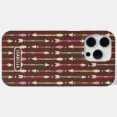 西洋ボヘミアン アローデザートカウガール オーダーメイド Case-Mate iPhoneケース (裏面 (横))