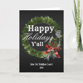 西洋リースパーソナライズされたファミリー名 シーズンカード