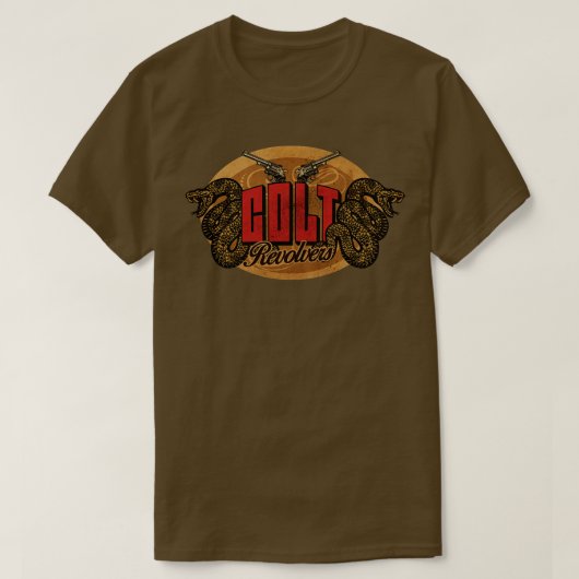 西洋ヴィンテージ銃 Tシャツ (デザイン正面)