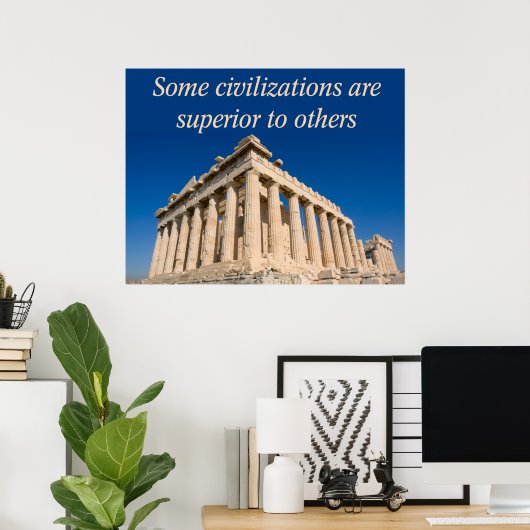 西洋文明 ポスター (ホームオフィス)