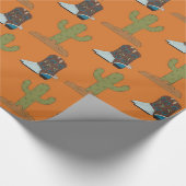 西洋模様の光沢ラッピング紙 ラッピングペーパー (角)