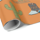 西洋模様の光沢ラッピング紙 ラッピングペーパー (ロールコーナー)