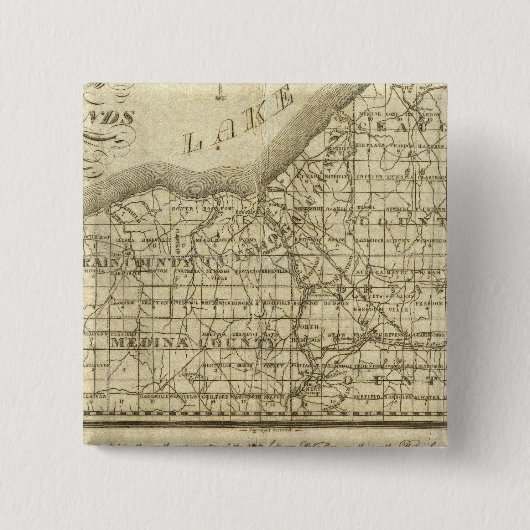 西洋準備地図 缶バッジ (正面)