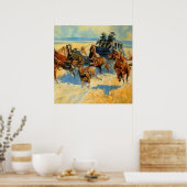 西洋美術のダウニング・ザ・ニッシュ・リーダー ポスター (キッチン)