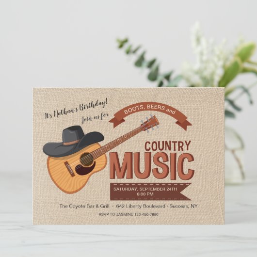 西洋音楽 招待状 (スタンド正面)