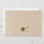 西洋音楽 招待状 (裏面)