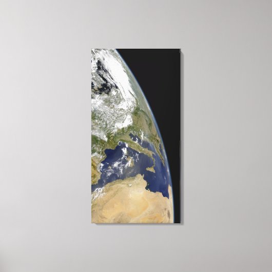 西洋風の眺め地中海の キャンバスプリント (正面)