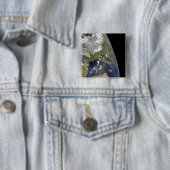 西洋風の眺め地中海の 缶バッジ (インサイチュ)