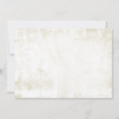 西洋風パーティーの招待状 招待状 (裏面)