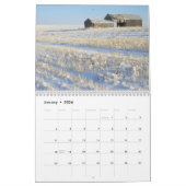 西洋風景暦 カレンダー (1月 2026)