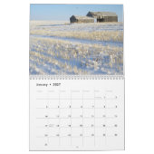 西洋風景暦 カレンダー (1月 2027)