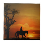 西洋馬芸タイル タイル (正面)