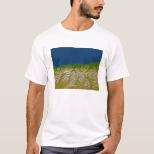 西海岸に沿う高山の欠陥 Tシャツ