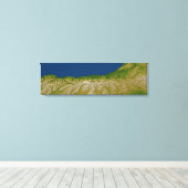 西海岸に沿ったアルパイン断層 キャンバスプリント (インサイチュ (ウッドフロア))