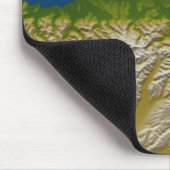 西海岸に沿ったアルパイン断層 マウスパッド (コーナー)