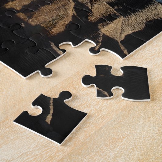 西海岸のパンケーキ岩 ジグソーパズル (側面)