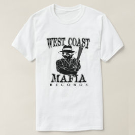 西海岸のマフィア-白いTシャツ Tシャツ