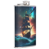 西海岸のヨットの戦い フラスク (右)