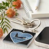 西海岸キラークジラ"アクエリアス"オルカ キーホルダー (正面右)