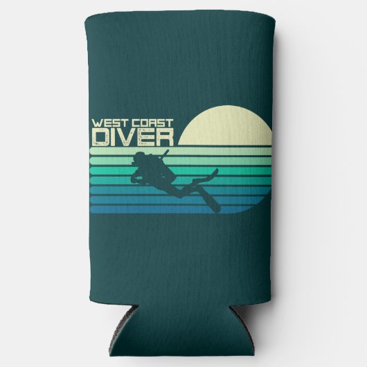 西海岸ダイバーSC スリム缶クーラー (正面)