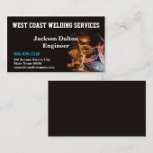 西海岸溶接サービス 名刺 (正面/裏面)