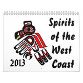 西海岸2013年の   精神 カレンダー (カバー)