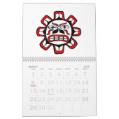 西海岸2013年の   精神 カレンダー (3月 2026)